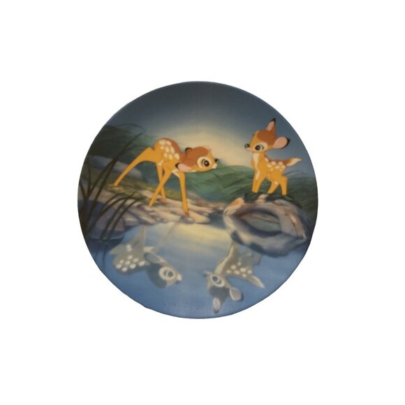 Disney Bambi "Bashful Bambi" Limited Edition Collectors Plate by Knowles - Picture 1 of 2